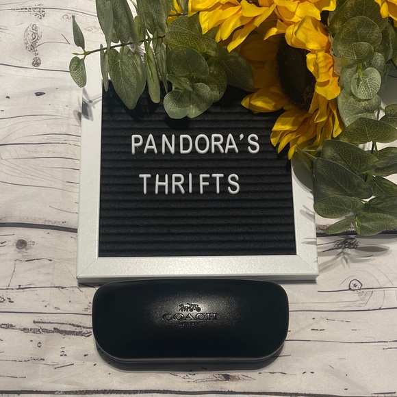 Coach Accessories - Coach Black Eyewear Case Preowned